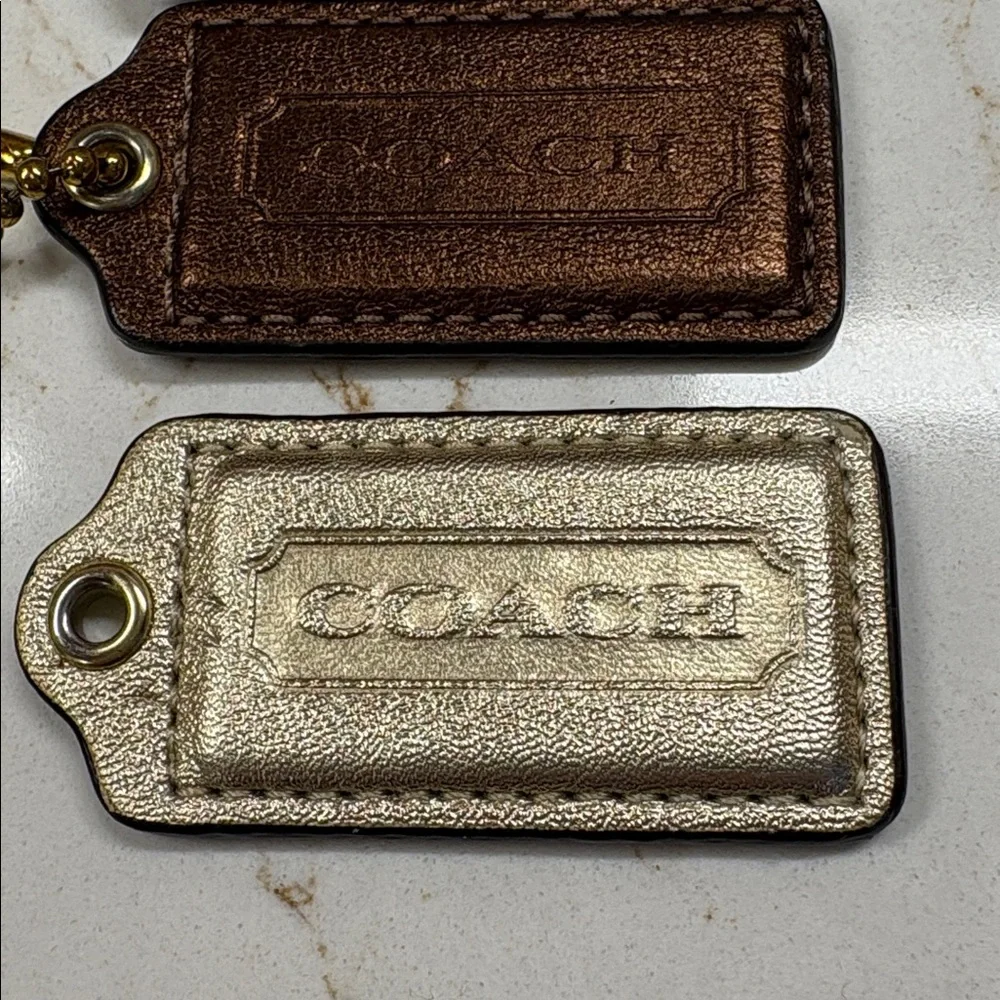 Coach Metalic Tags Scarf Bundle - Picture 8 of 9
